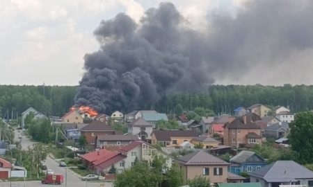 Пожар в Верхней Пышме 24 мая 2026 года