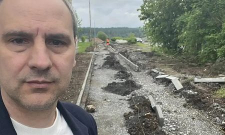 Денис Паслер в посёлке Черёмухово.
