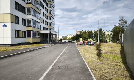 Двор после благоустройства