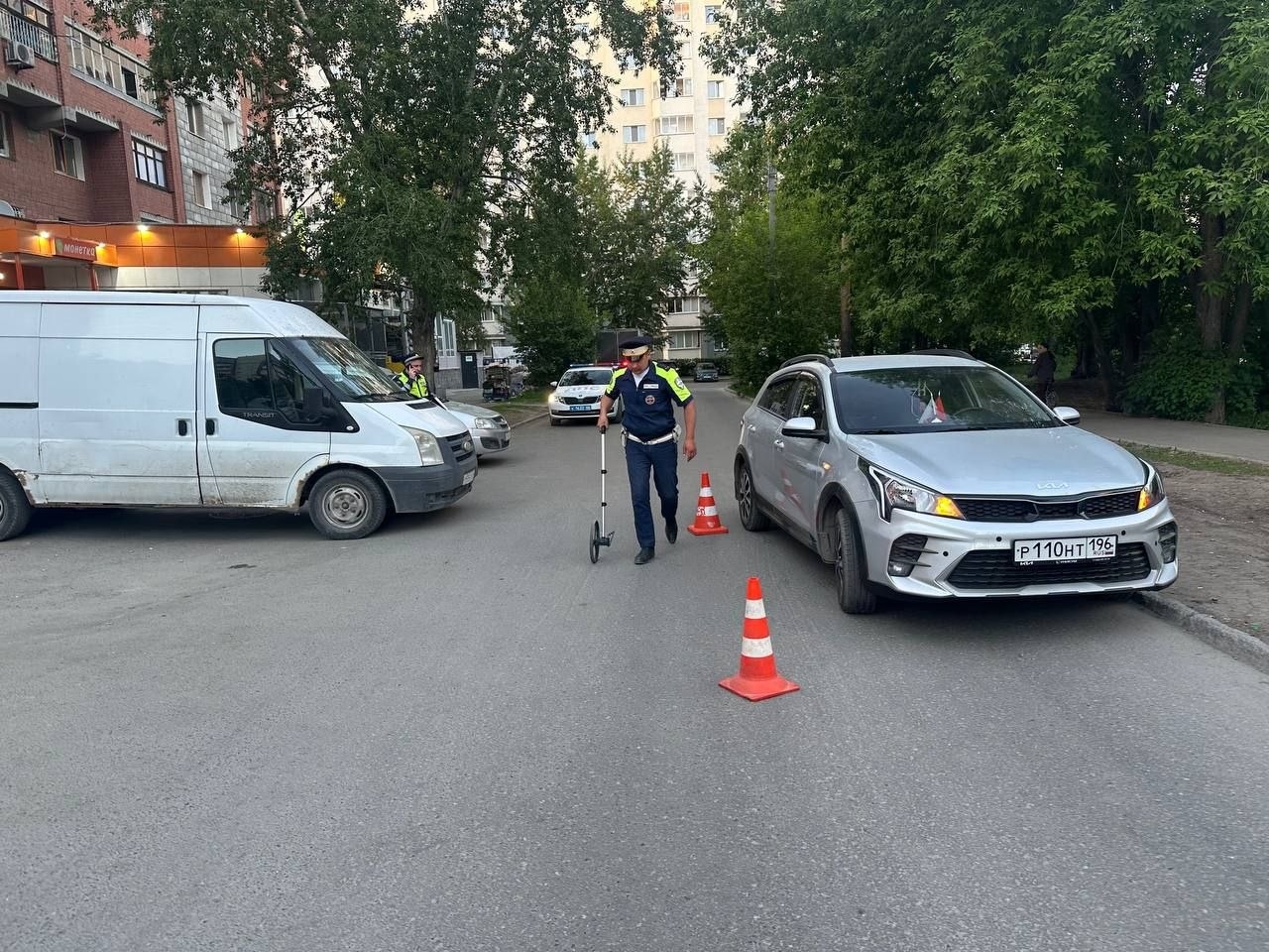 ГАИ на месте ДТП