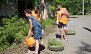 Летний труд школьников