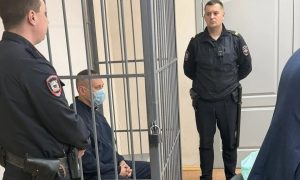 Подозреваемый в зале суда