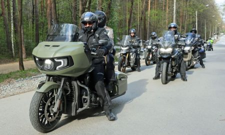 Мотопробег в честь Дня Победы