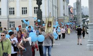 Детский крестный ход в Екатеринбурге 24 мая 2026 года.
