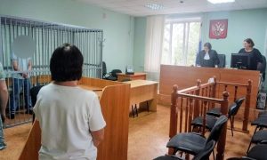 Преступник в зале суда