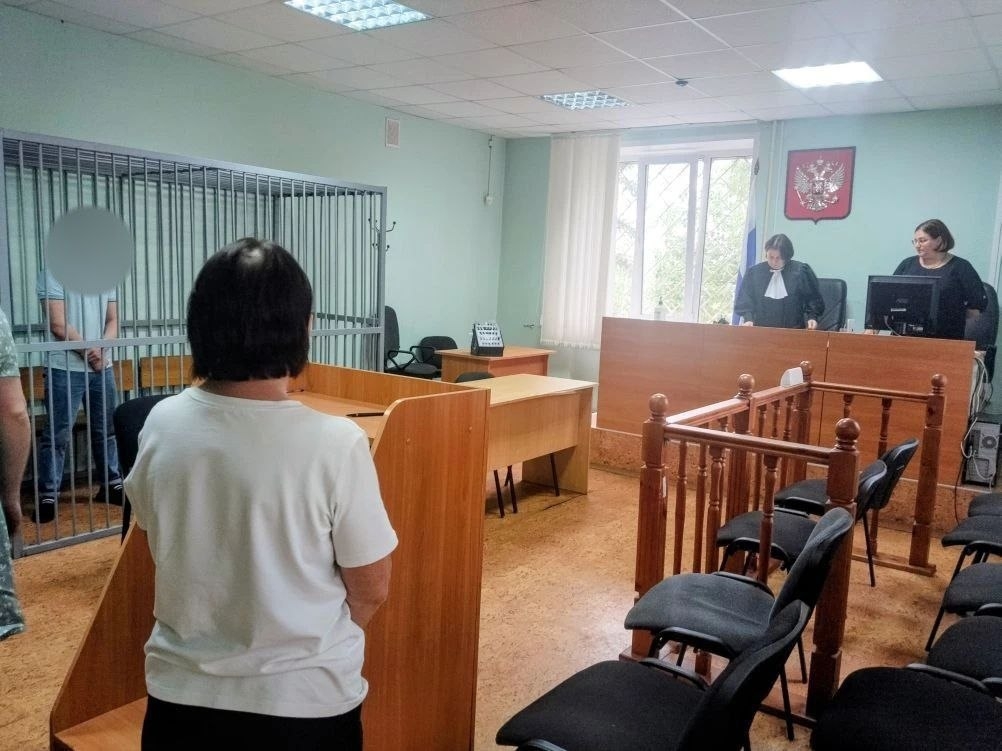 Преступник в зале суда