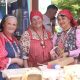 Выставочные стенды Свердловской и Мурманской областей с презентацией достопримечательностей Урала и Арктики.