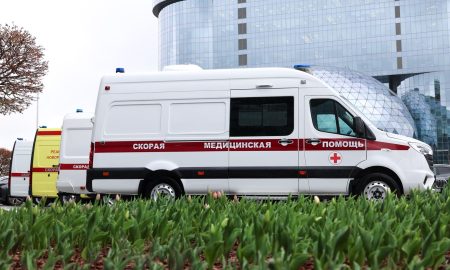 Автомобиль скорой медицинской помощи.