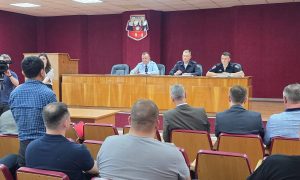 Встреча представителей мэрии и ГИБДД Ектеринбурга с перевозчиками и водителями автобусов.