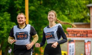 Участники забега.