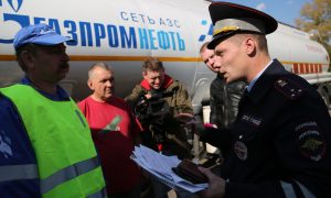 Проверка АЗС контролирующими органами.