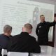 Осужденный ИК-47 Каменска-Уральского выступает на конкурсе чтецов стихов Пушкина.