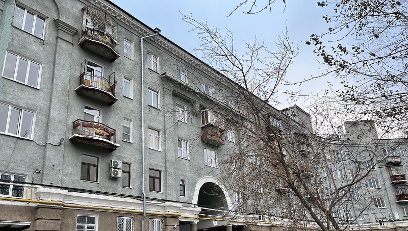 Жилой дом на Уралмаше в Екатеринбурге.