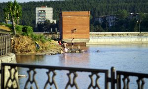 Пляж в Заречном районе Краснотурьинска