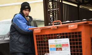 Сбор и вывоз мусора.