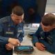 Сотрудники МЧС за работой