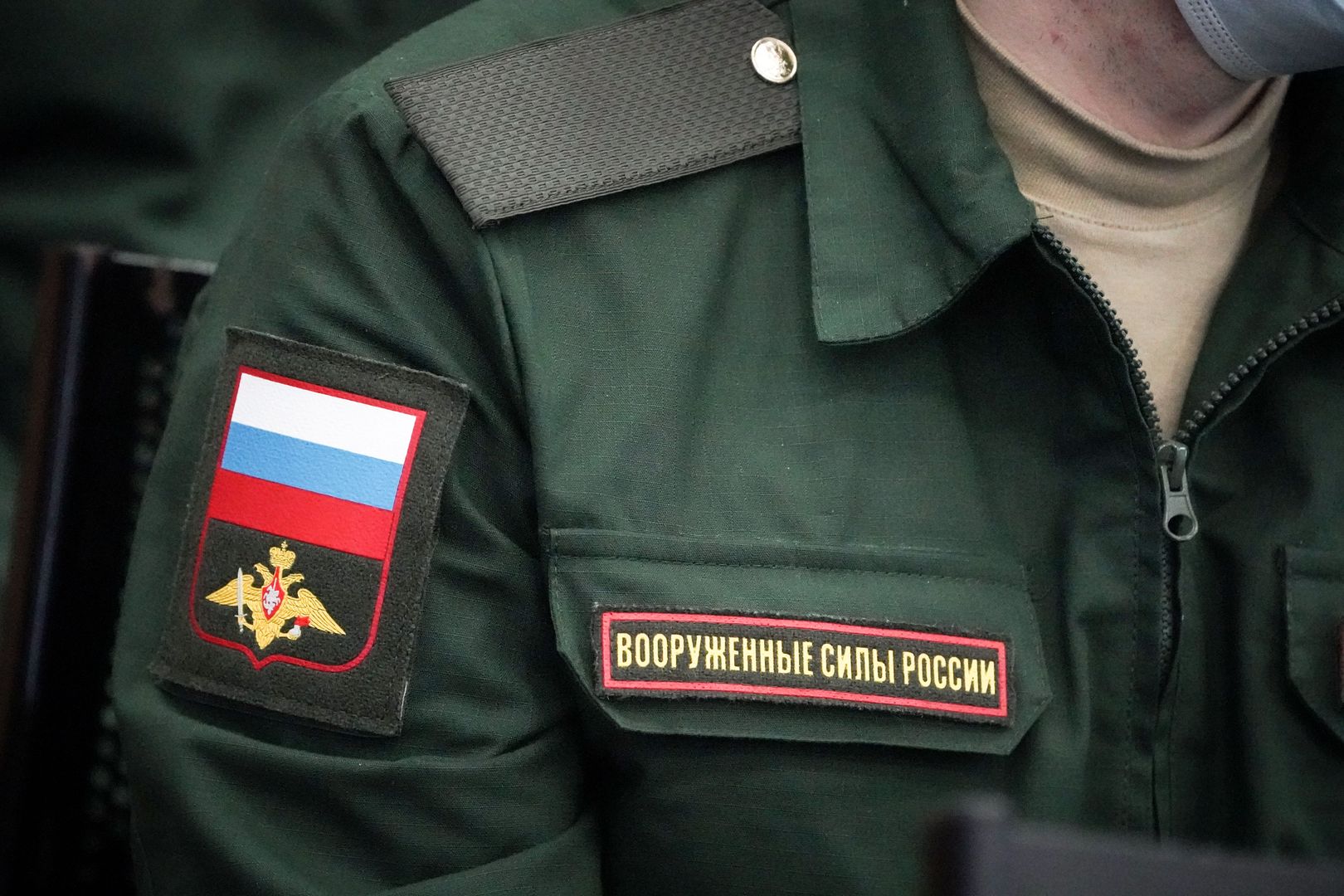 Офицер российской армии.