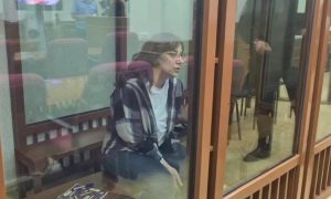 Вероника Наумова в суде.