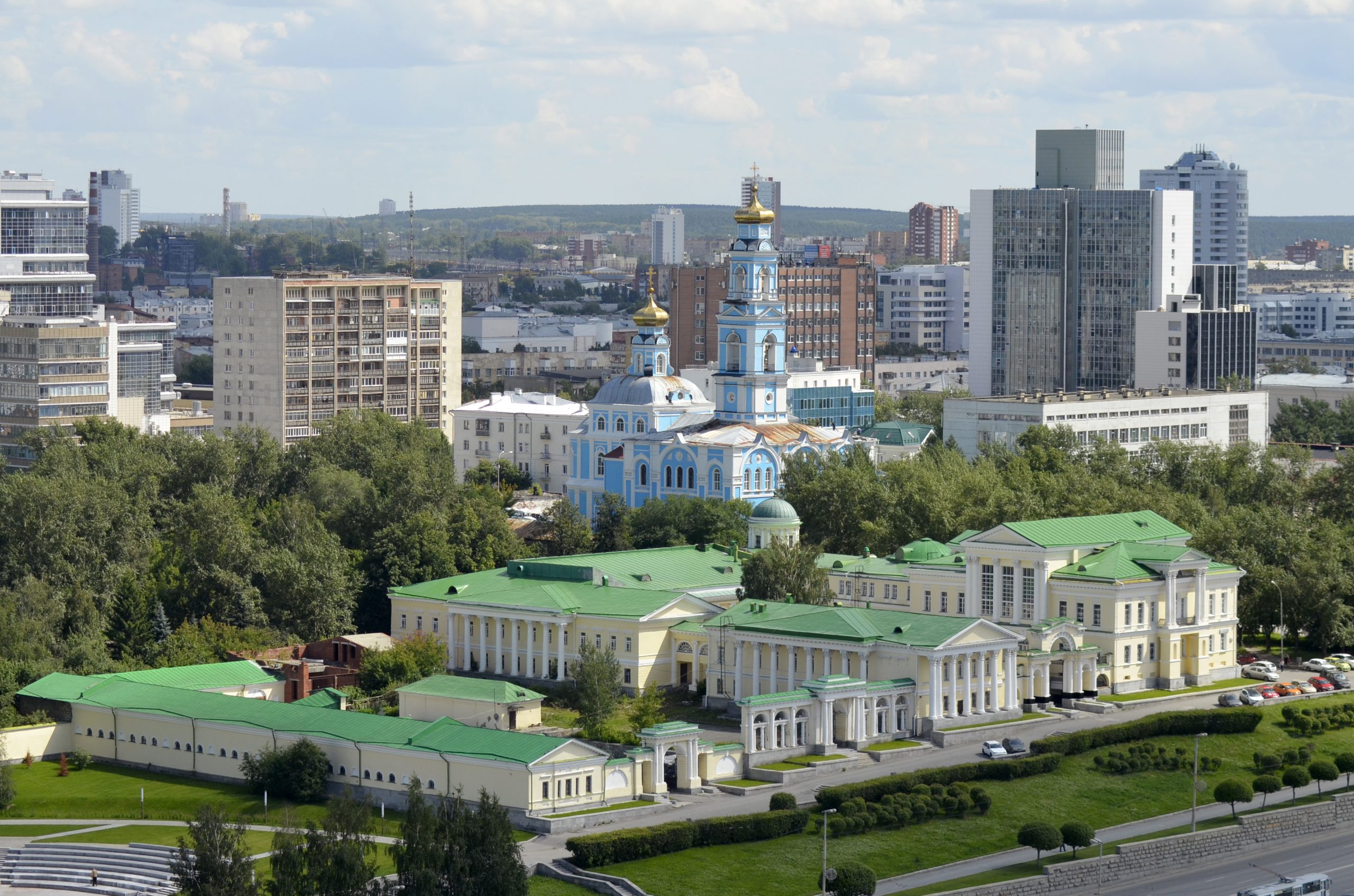 Усадьба Харитоновых-Расторгуевых в Екатеринбурге.
