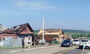 Последствия смерча в Кушве 22 июня 2026 года.