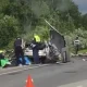 Кадр из видео с места ДТП в районе Каменска-Уральского 6 июня 2026 года.
