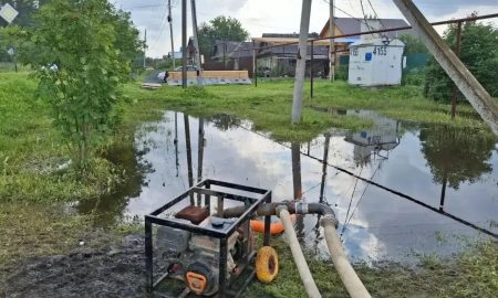 Затопленная дорога