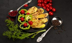 кабачки на столе
