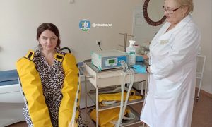 Женщина в больнице