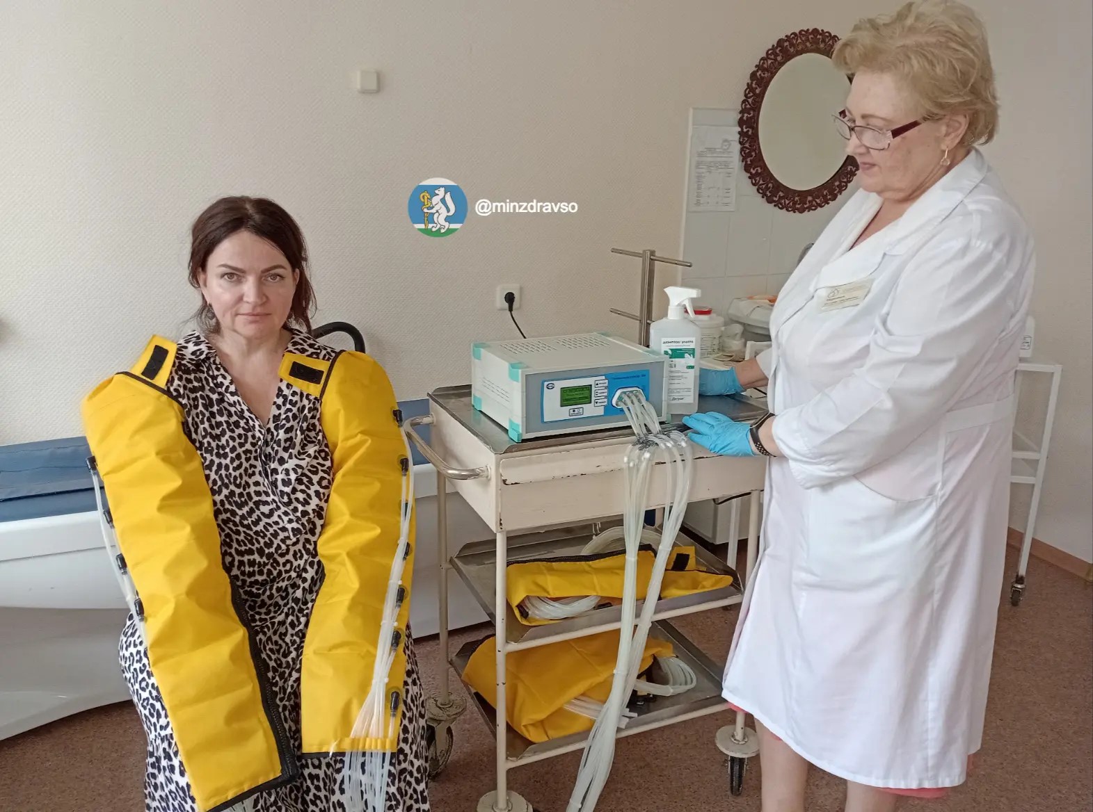 Женщина в больнице