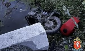 Авария с мотоциклом