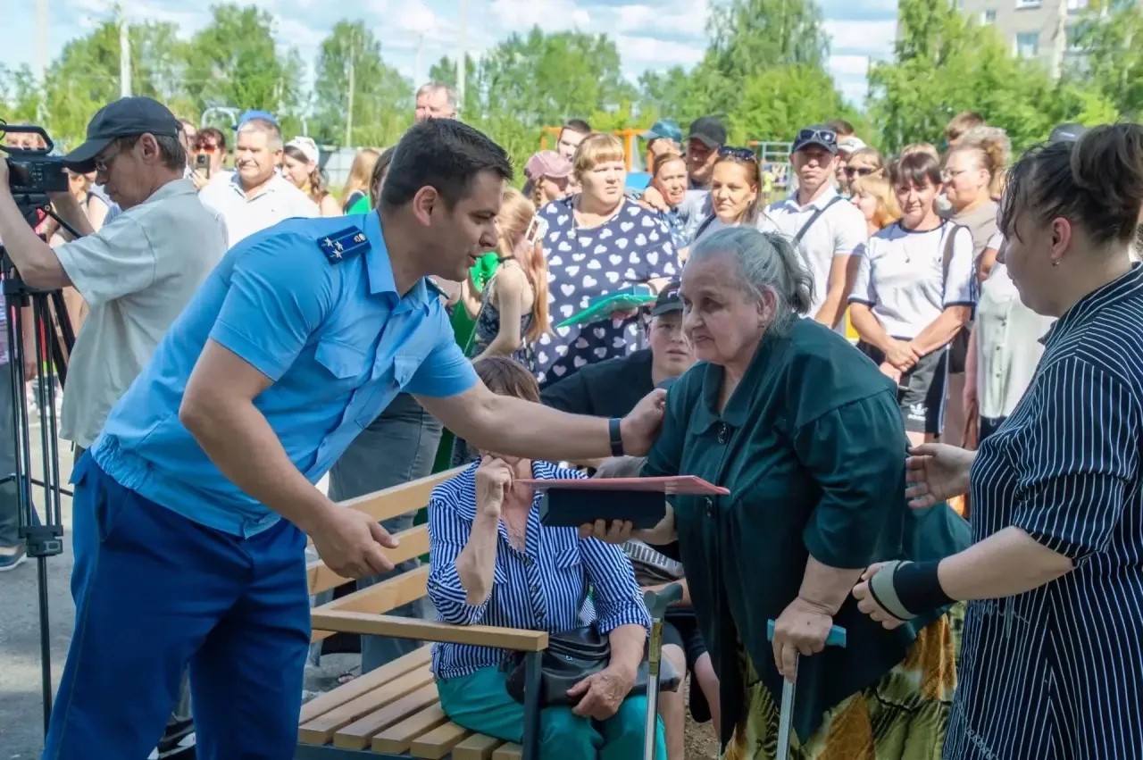 Встреча прокурора с жителями