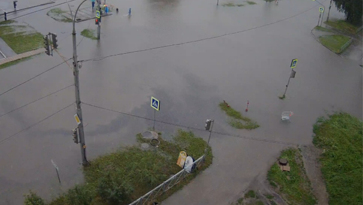 Затопление в Каменск-Уральском