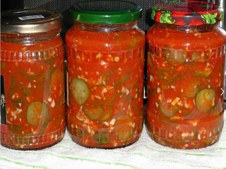 банки с заготовками