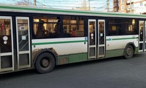 Автобус в городе