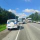 Место ДТП с участием автобуса на трассе Екатеринбург — Тюмень в Белоярском районе 4 июля 2026 года
