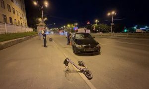 Авария с электросамокатом