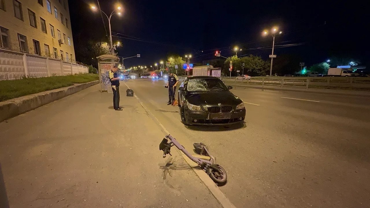 Авария с электросамокатом