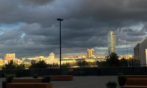 Тучи над Екатеринбургом