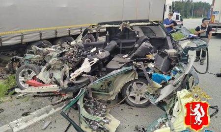Последствия аварии на ЕКАД