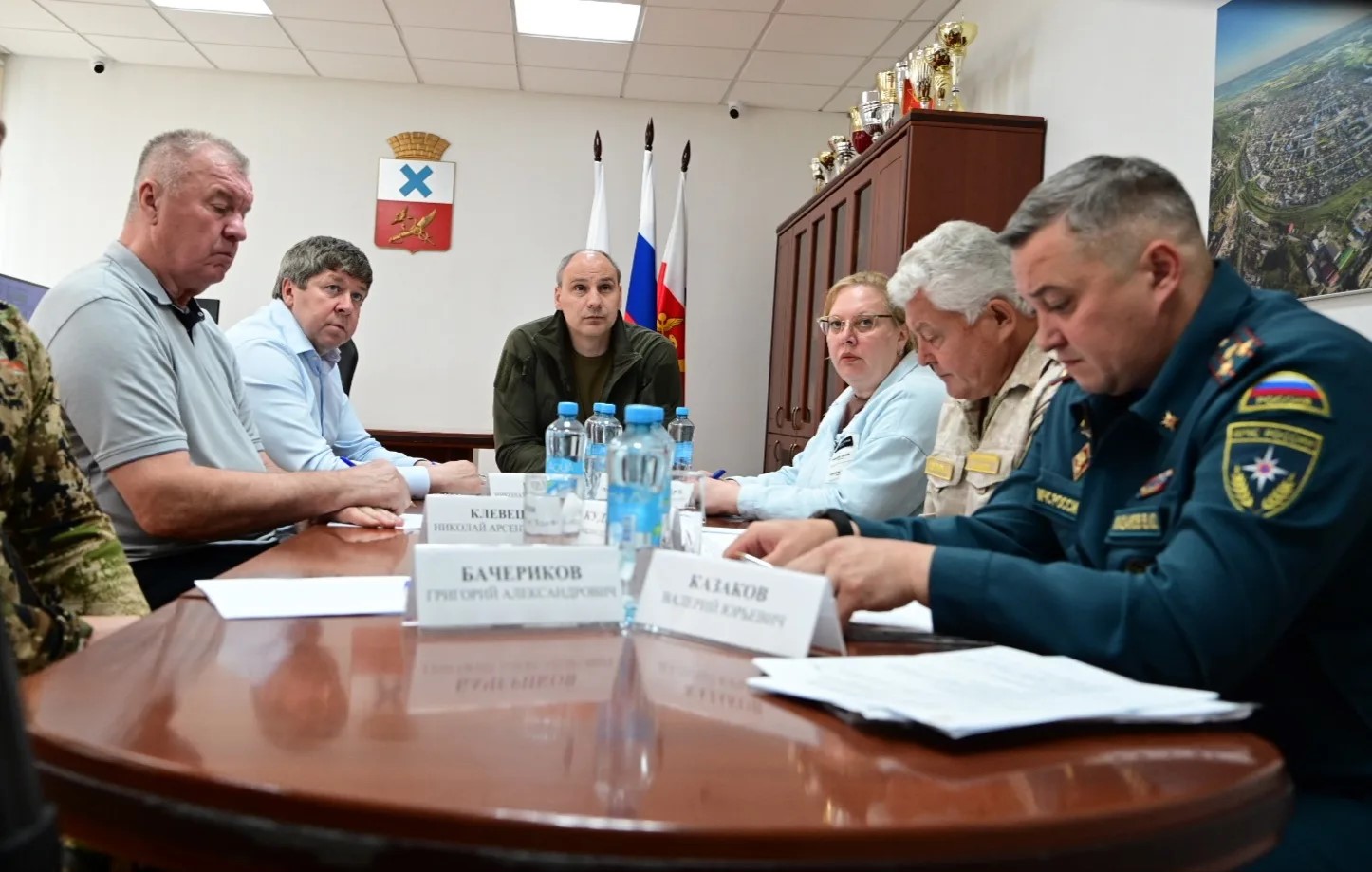 Совещание с губернатором