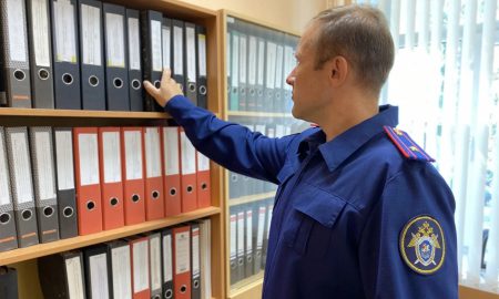 Следователь в кабинете