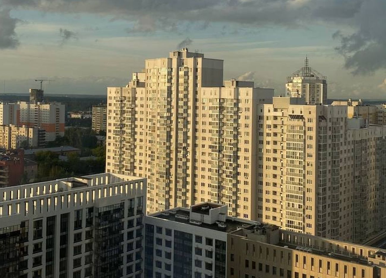 Вид на Екатеринбург