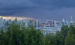 Тучи над Екатеринбургом