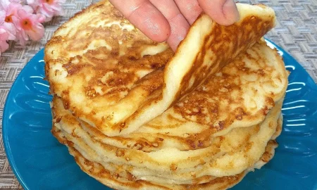 лепешки на кефире