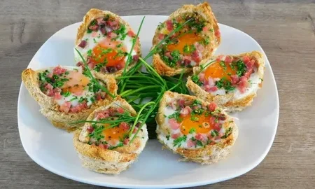 завтрак из яиц