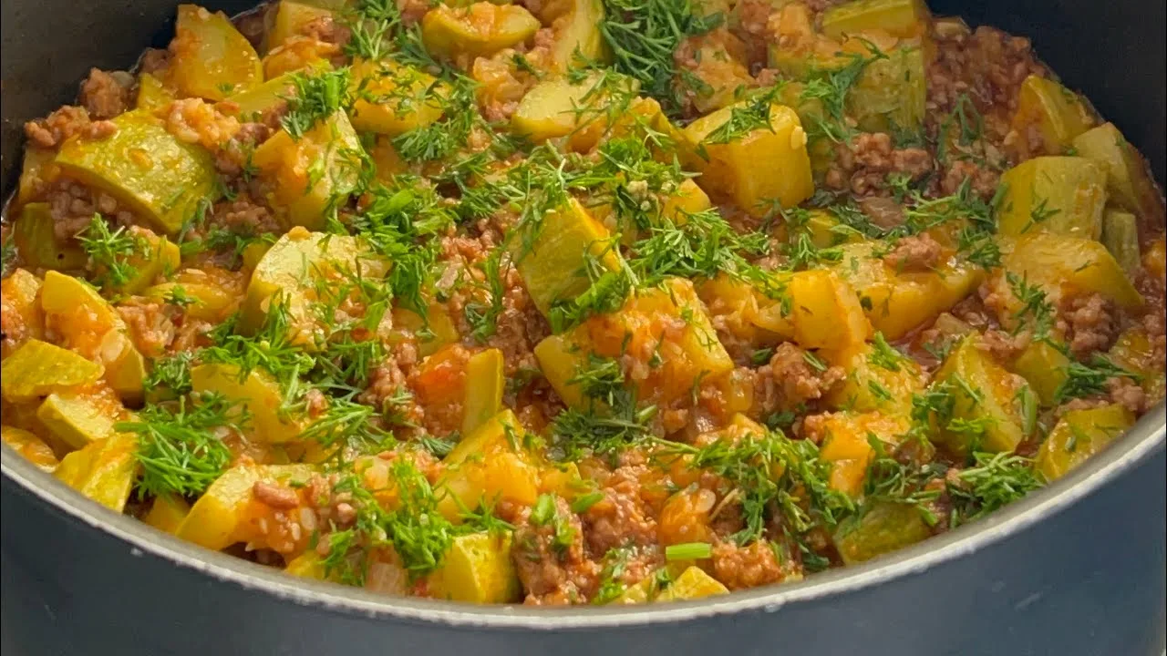 блюдо из кабачков