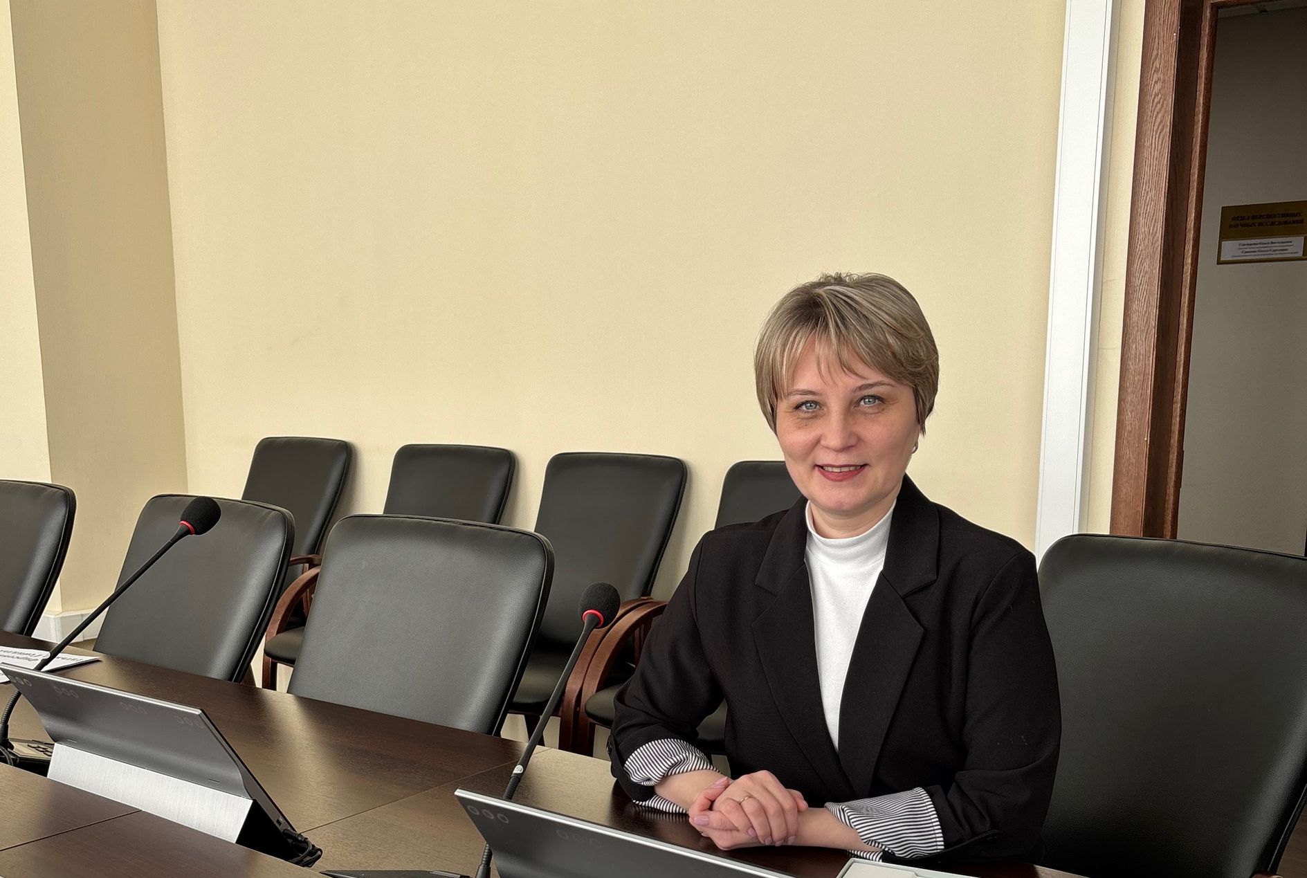 Светлана Богданова на работе