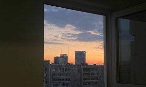 Вид из окна на Екатеринбург
