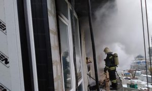 Пожар в Екатеринбурге