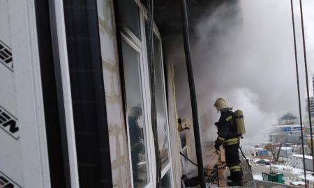 Пожар в Екатеринбурге